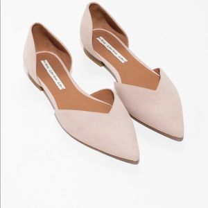 & Other Stories Pointed Ballerina Flats
